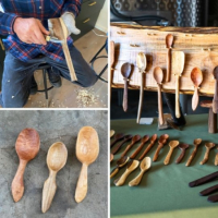 Hand Carving Wooden Spoons Youth Maker Xd Camp Experience