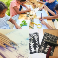 2d Art Explorers – Mixed Media Youth Maker Xd Camp Experience