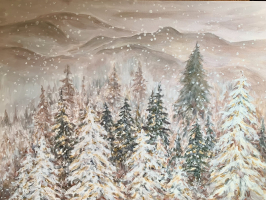 Winter View class with Unni Stevens, December