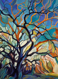 Solo Show Of Kristin Aplin's Paintings At Nevada City Winery, Reception 