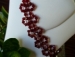 Crimson Flower Bracelet